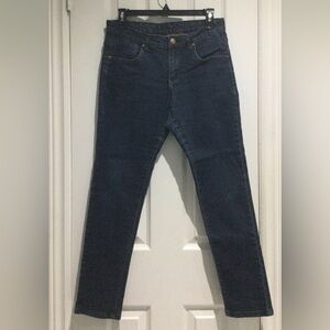 Crest Women's  Dark Blue Cotton Jeans